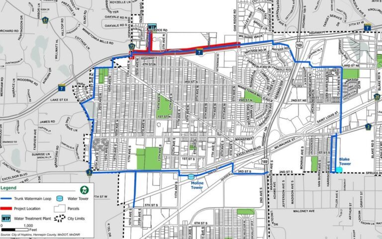 Project Summary - Hopkins 2022 Trunk Watermain Improvements