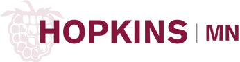 Hopkins MN text logo