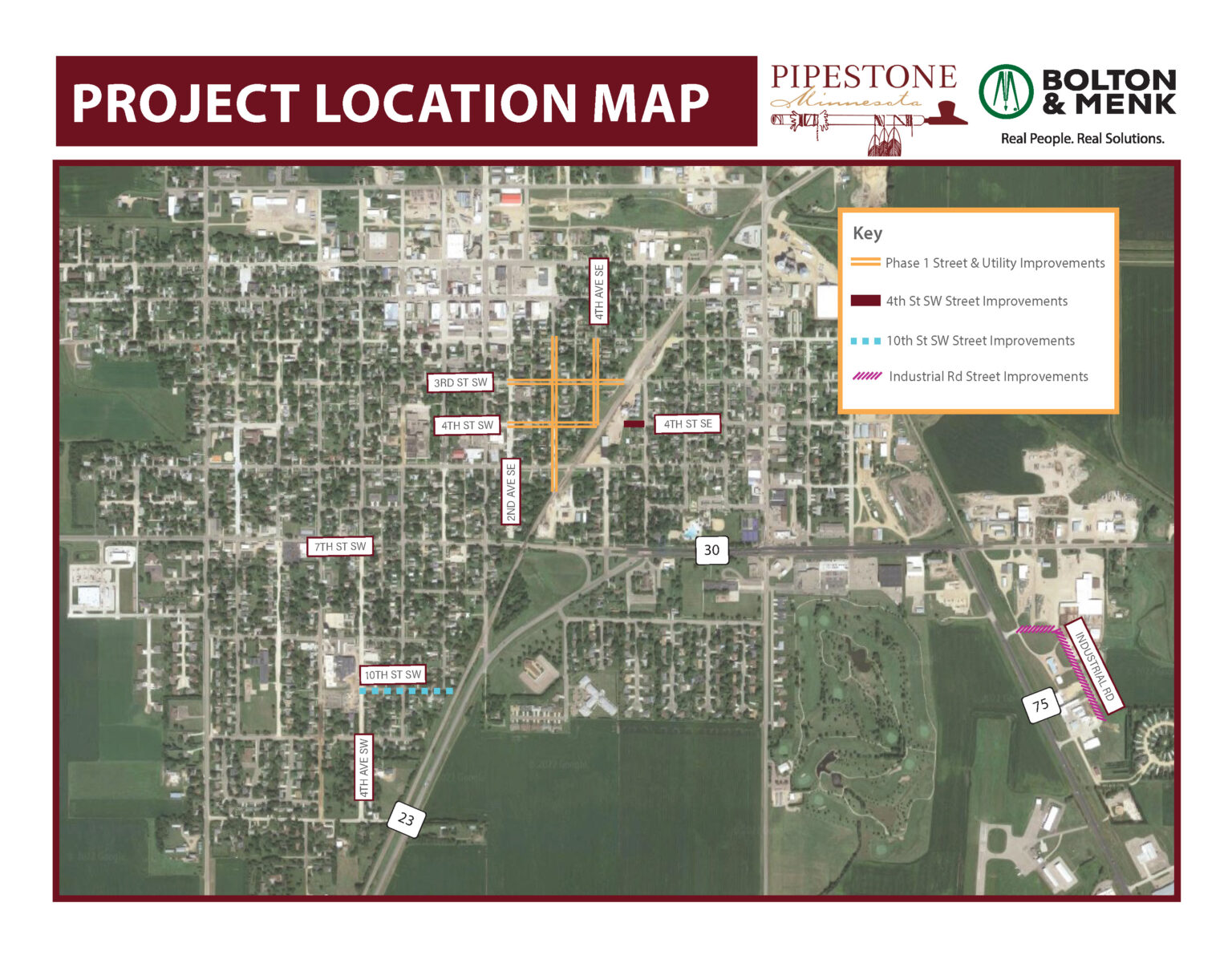 Project Overview City of Pipestone 2022 Street & Utility Improvements